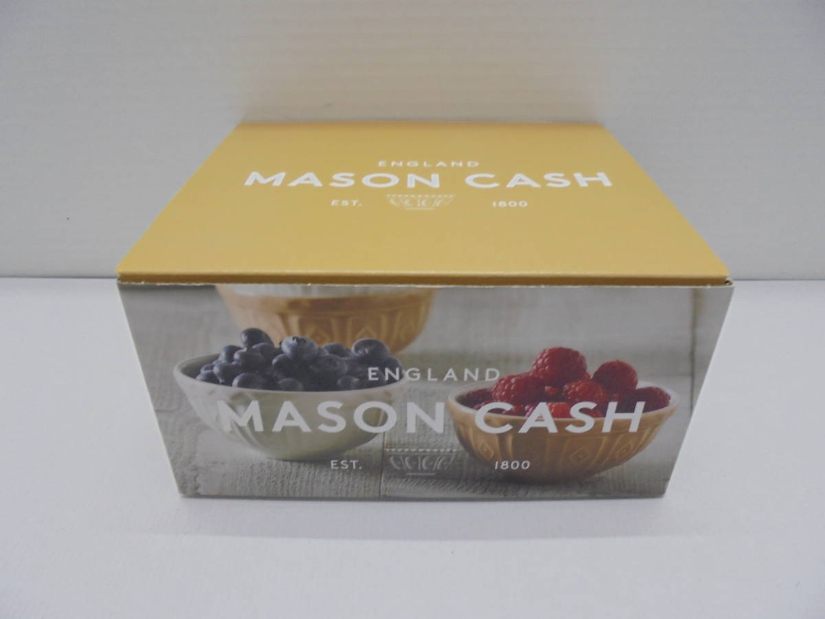 ◇6726・MASON CASH/メイソンキャッシュ ボウル 8個セット ベージュ/クリーム コストコ 未使用品_画像1