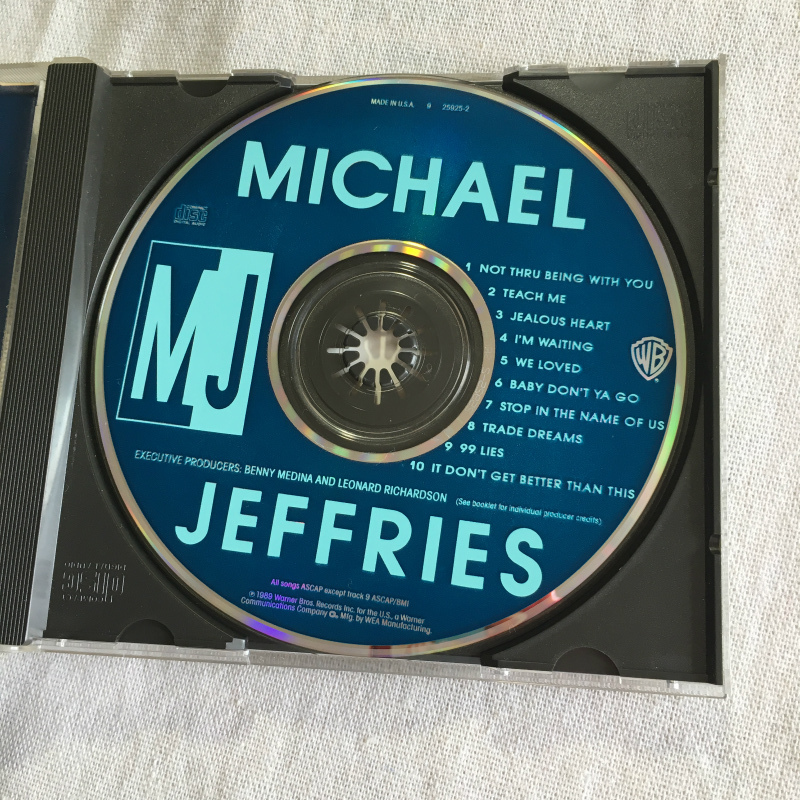 MICHAEL JEFFRIES「MICHAEL JEFFRIES」＊Tower Of Powerのリード・シンガーとして活躍　＊1989年リリース・ソロ・デビュー作_画像4