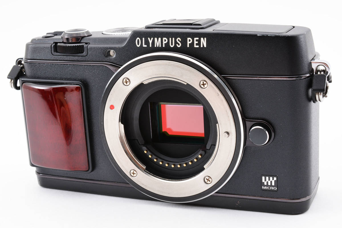 海外限定】 ☆極上品☆オリンパス OLYMPUS PEN E-P5 ボディ #2309173