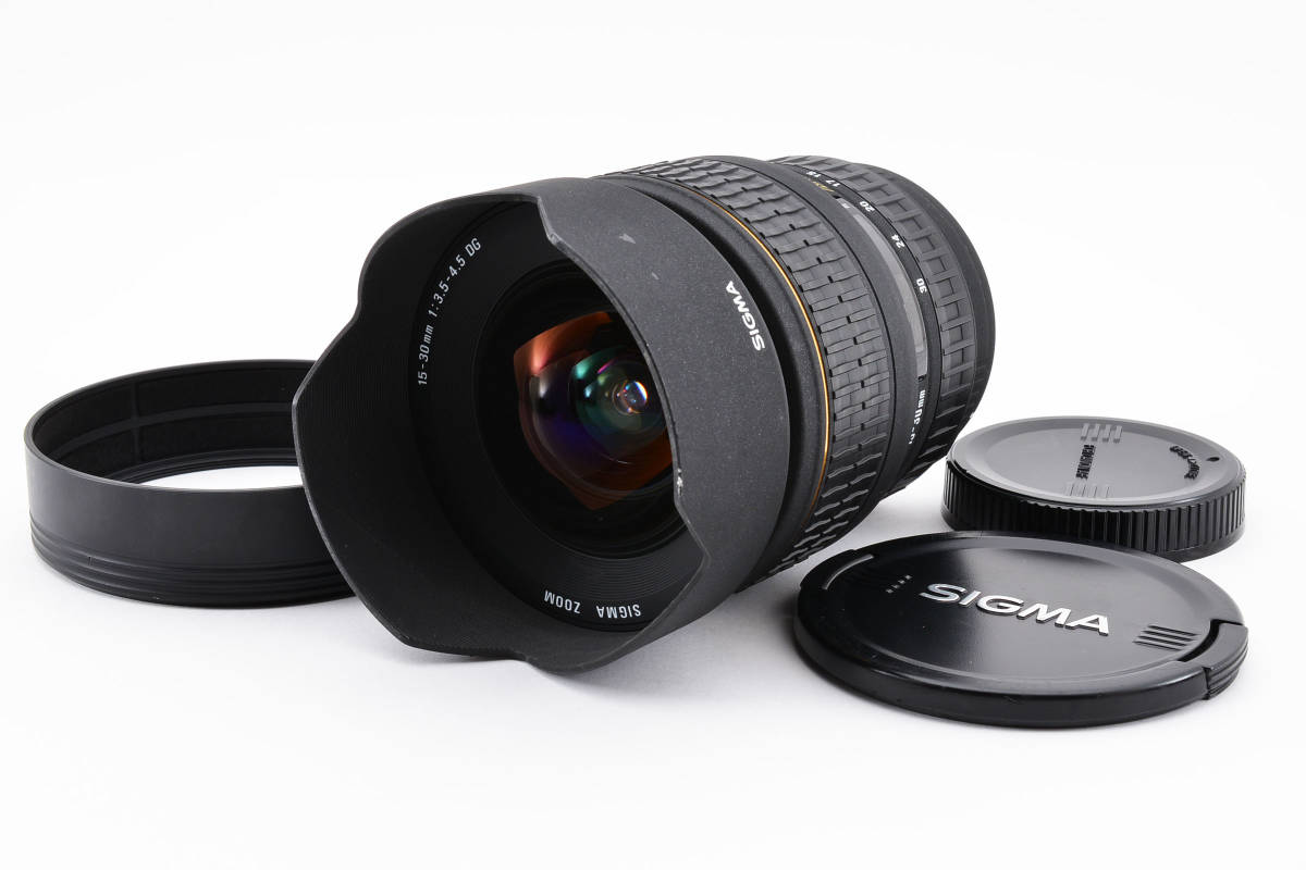 充実の品 ☆極上品☆シグマ SIGMA #2309157 canon DG F3.5-4.5 15-30mm