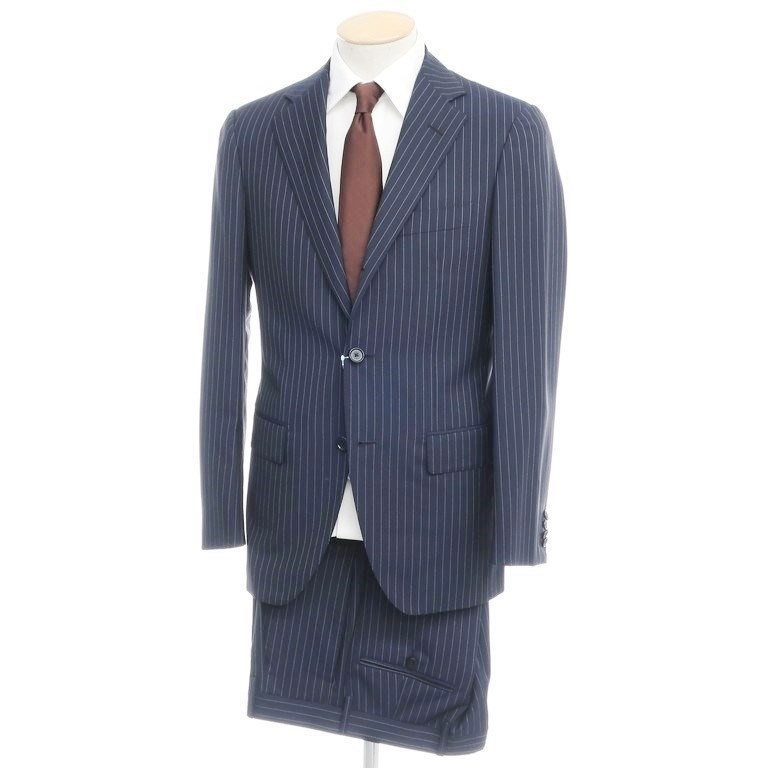 2022年春の ピンストライプ Caruso Raffaele CARUSO カルーゾ 【中古