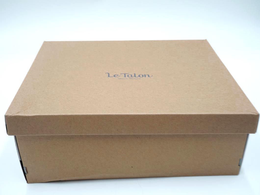 Le Talon ルタロン 4cm スクエアトゥ レイン ショート ブーツ sizeM（23.5ｃｍくらい）/黒 ■■ ☆ dia6 レディース_画像8