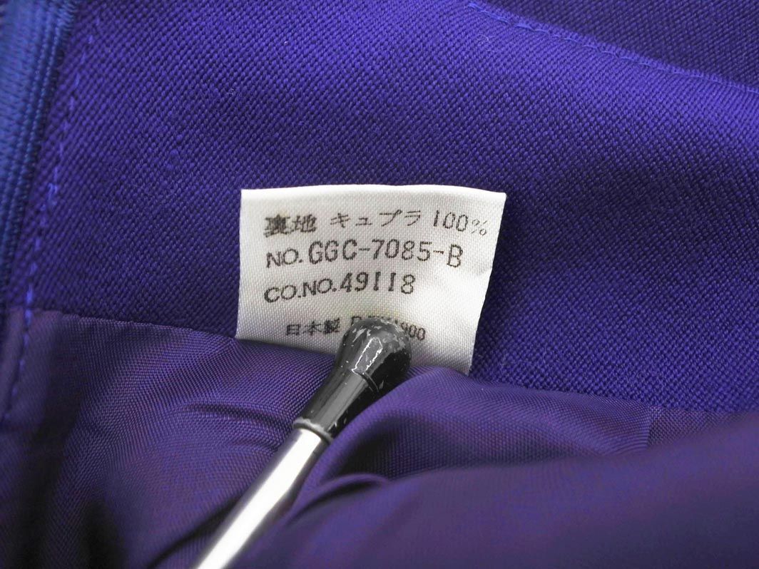 ROPE ロペ ウール100% Aライン 台形 スカート size63/紫 ◇■ ☆ dhd1 レディース_画像5
