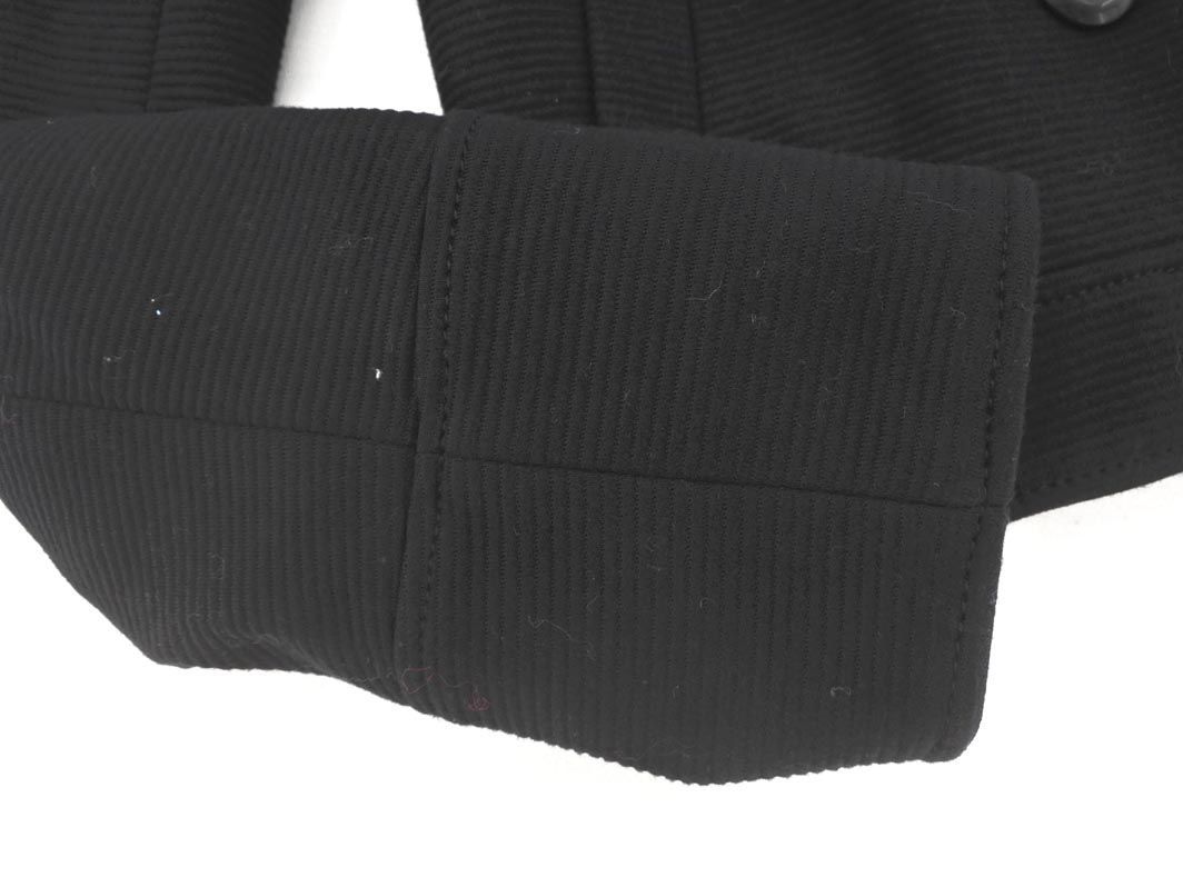 BLACK BY MOUSSY black bai Moussy double button jacket size1/ black *# * dia5 lady's 