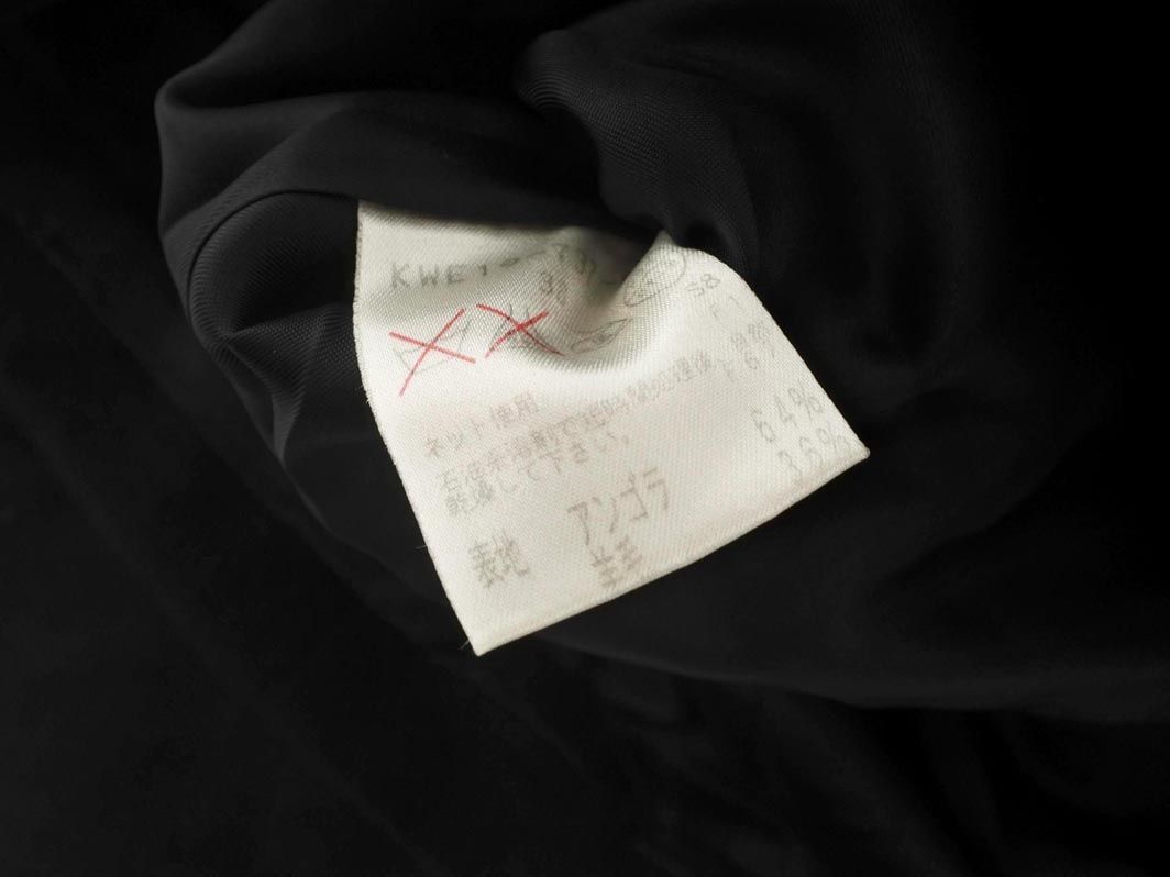 FRAGILE Fragile Anne gola. jacket size38/ black *# * dia7 lady's 