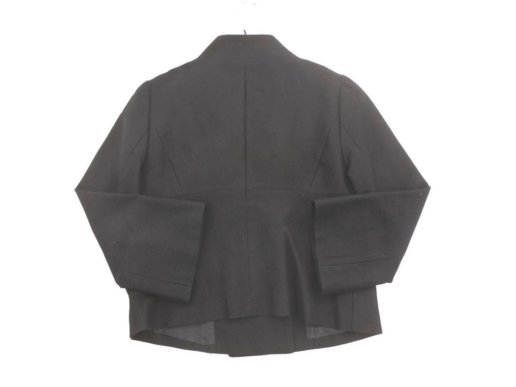 ef-de ef-de stand-up collar jacket size7/ black *# * dia7 lady's 