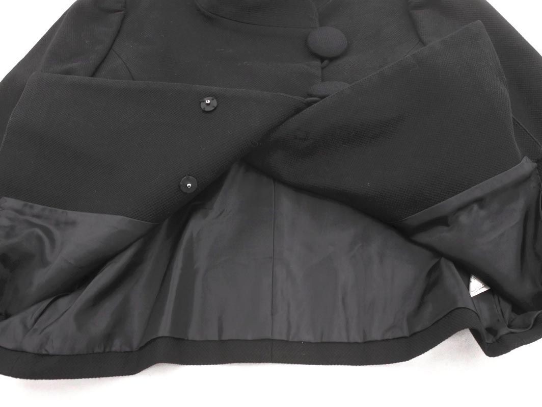 ef-de ef-de stand-up collar jacket size7/ black *# * dia7 lady's 