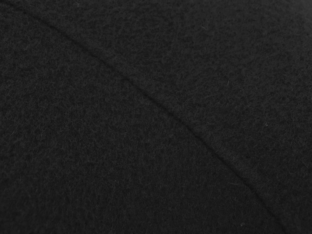 DKNY ダナキャランニューヨーク ウール混 切替 ロング スカート size10/黒 ◇■ ☆ dib5 レディース_画像3