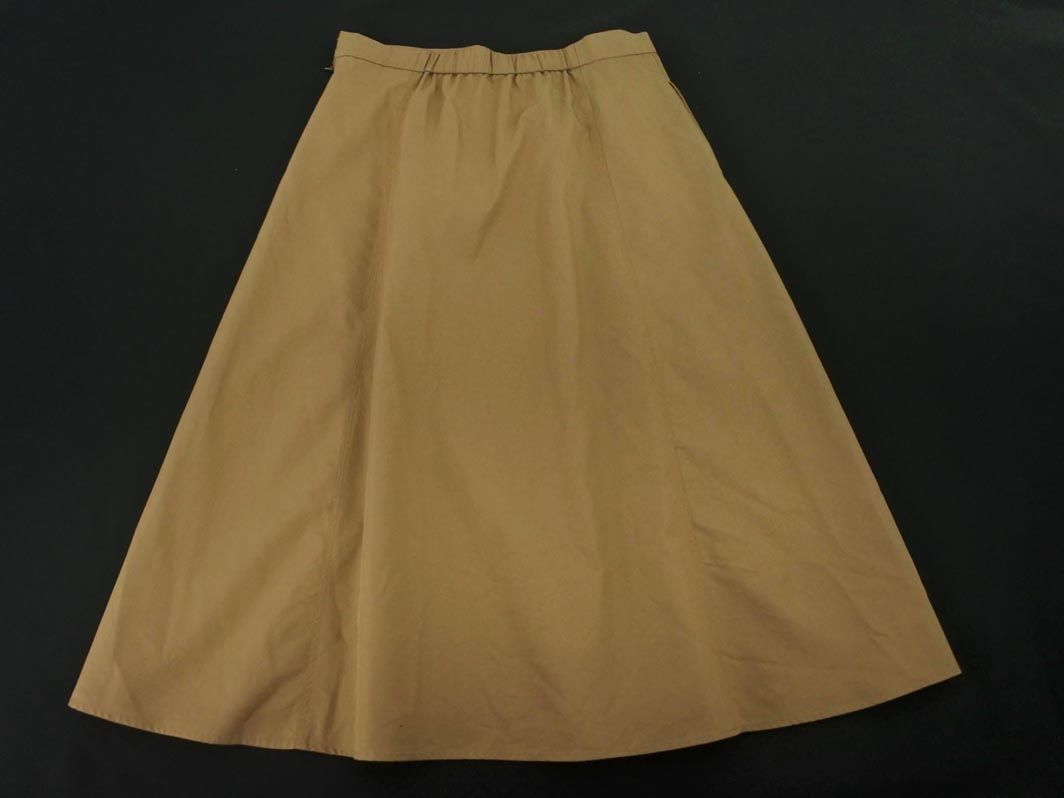 JUNKO SHIMADA Junko Shimada PART2 long skirt size73/ beige ## * dic2 lady's 