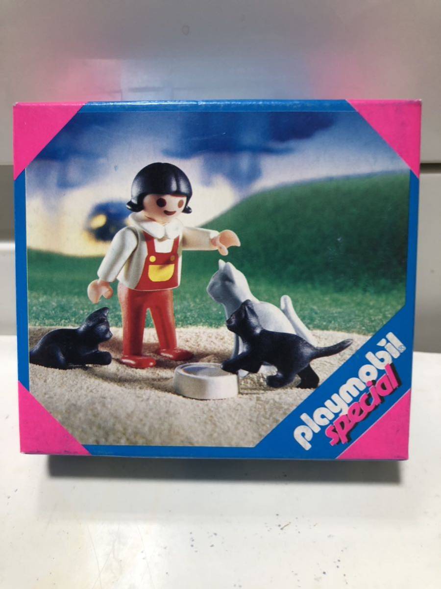 playmobil SPECIAL Play Mobil 4605 girl .. cat unopened 
