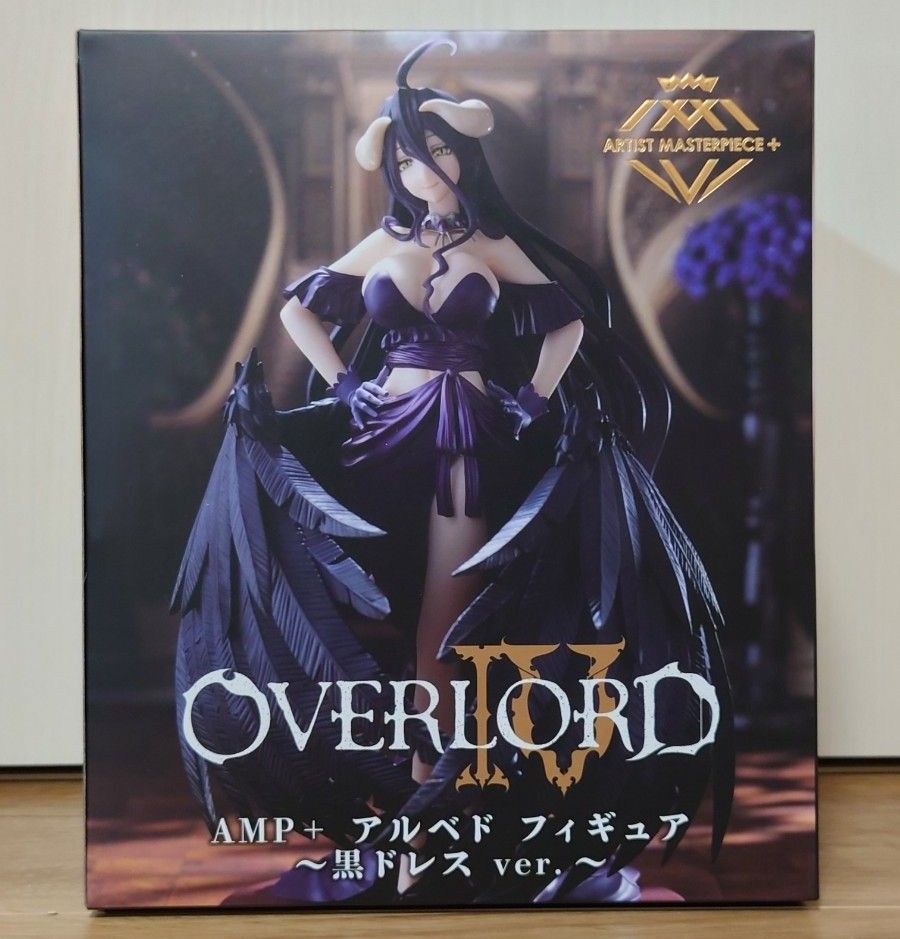 未開封発送 オーバーロードⅣ AMP+ アルベド フィギュア 黒ドレス ver