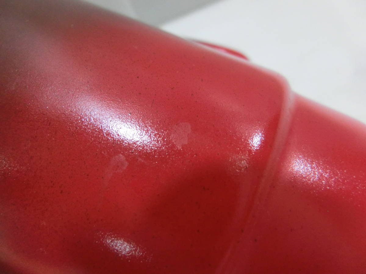 《ファイヤーキング》グラデーション 赤×茶色『マグカップ・スタッキングマグ』USA /ミルクガラス.耐熱ガラス_画像9