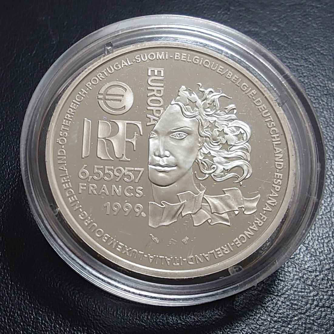 1999年 フランス銀貨 ユーロ切替記念銀貨 6 55957フラン|Yahoo 1999年 フランス銀貨 ユーロ切替記念銀貨 6 55957フラン|Yahoo
