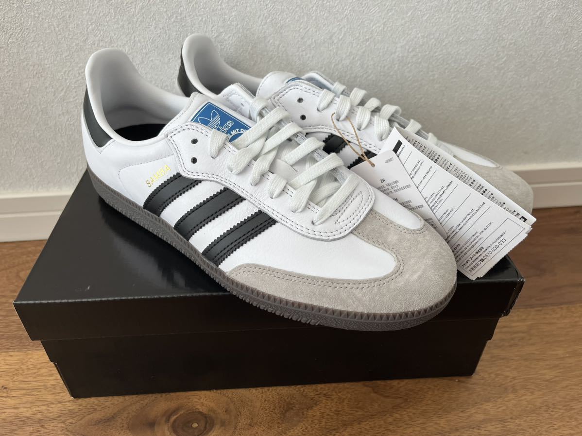 格安販売中 Originals adidas 未使用 新品 Samba ホワイト サンバ