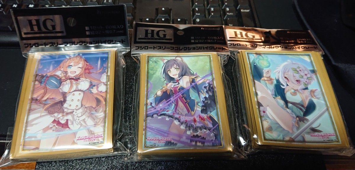 クーポン 新品未開封 プリコネ スリーブ ペコリーヌ コッコロ キャル
