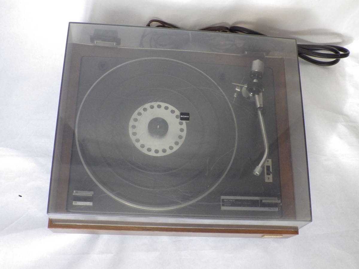 「レコードプレーヤーSTEREO PLAYER SYSTEM SONY PS-5100 」 ジャンク品の画像1