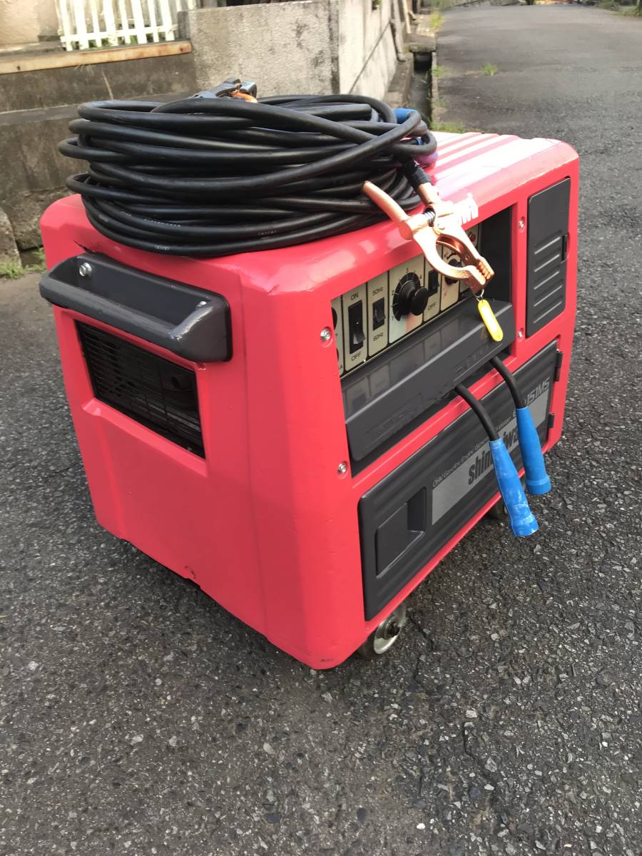 新ダイワ☆エンジン溶接機EGW151MS 動作確認済みです.(アーク溶接機