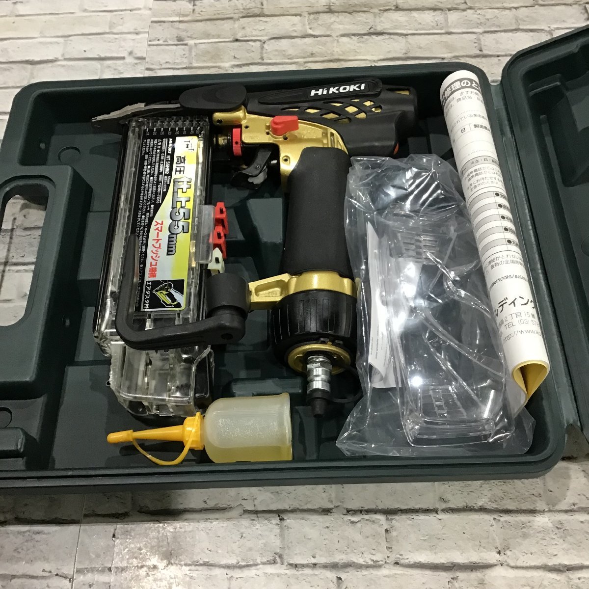 未使用品】☆ハイコーキ(HIKOKI ※旧:日立工機) 高圧フィニッシュネイラ