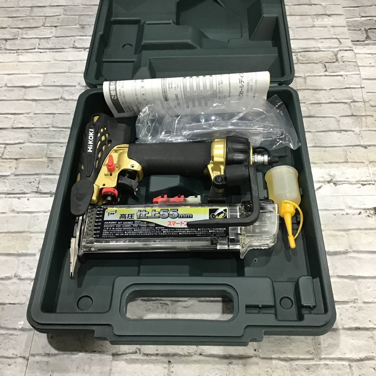 未使用品】☆ハイコーキ(HIKOKI ※旧:日立工機) 高圧フィニッシュネイラ