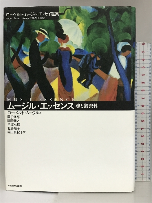 ムージル・エッセンス 魂と厳密性―ローベルト・ムージルエッセイ選集 中央大学出版部 ローベルト ムージル_画像1