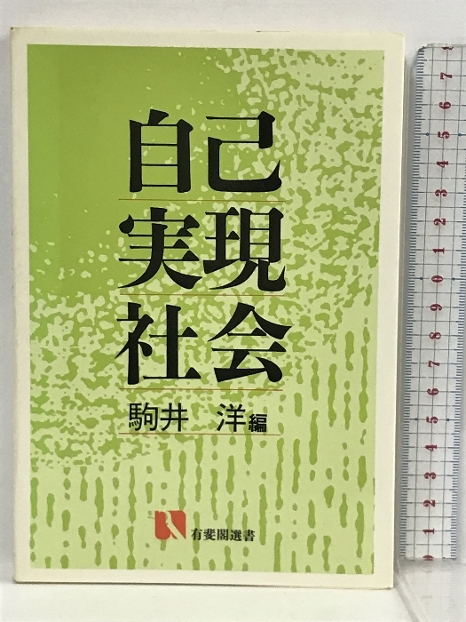 自己実現社会 (有斐閣選書) 有斐閣 駒井洋_画像1