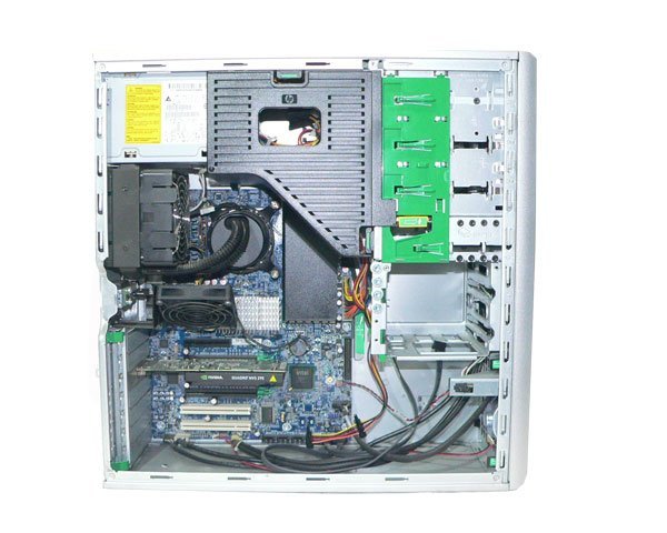 Windows7 Pro 64bit HP Workstation Z400 VS933AV 水冷モデル Xeon W3565 3.2Ghz メモリ 4GB HDD 250GB(SATA) DVDマルチ Quadro NVS295_画像6