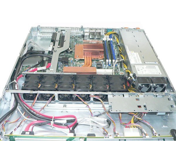 NEC Express5800/R110h-1(N8100-2321Y) Pentium G4400 3.3GHz メモリ 8GB HDD 300GB×2 (SAS 2.5インチ) DVD-ROM AC*2_画像3