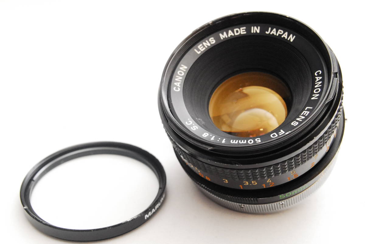 Canon Lens FD 50mm 1:1.8 SC 0913-103 230-3