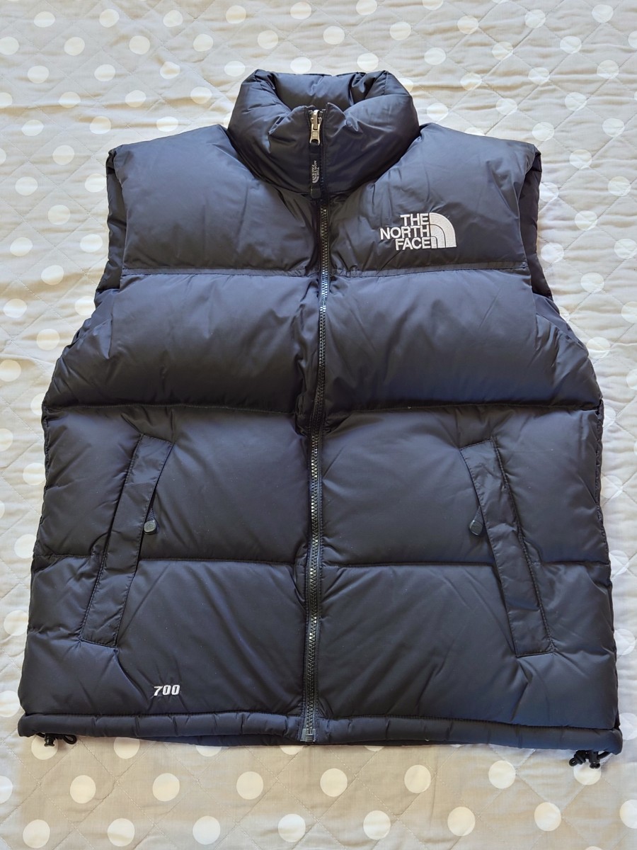 the north face センターロゴ ヌプシ ベスト XL 700fill-