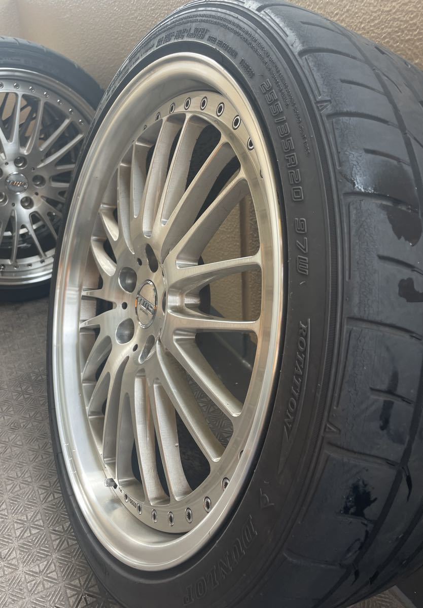 希少 鍛造 2pc 深リム TWS EXSUPUR EX-fa 20 8.5 希少 鍛造 2pc 深リム TWS EXSUPUR EX-fa 20 8.5