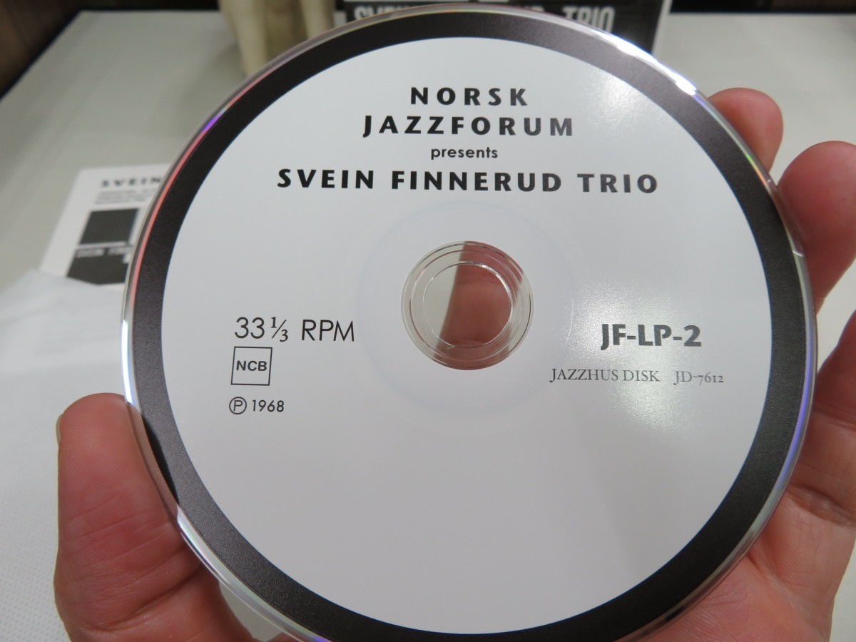 青8｜開封済みですが未使用品★ CD / 紙ジャケット / JAZZHUS DISK ★SVEIN FINNERUD「TRIO」北欧_画像7