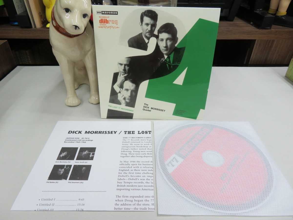 青8｜開封済みですが未使用品★ CD(3枚セット) / 紙ジャケット / JAZZHUS DISK ★Dick Morrissey Quartet（ディック・モリシー）_画像7