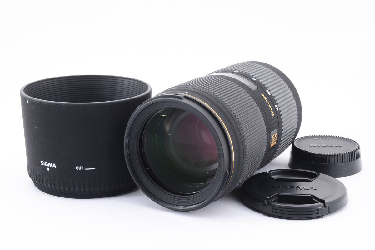 【良品】ニコン用 Sigma 50-150mm F/2.8 II EX DC Apo HSM Zoom Lens For Nikon オートフォーカス 0331