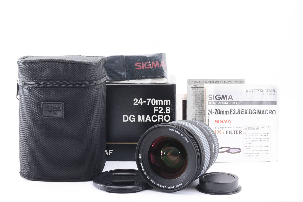 良品】ペンタックス SIGMA AF ZOOM 24-70mm F2.8 EX DG MACRO For