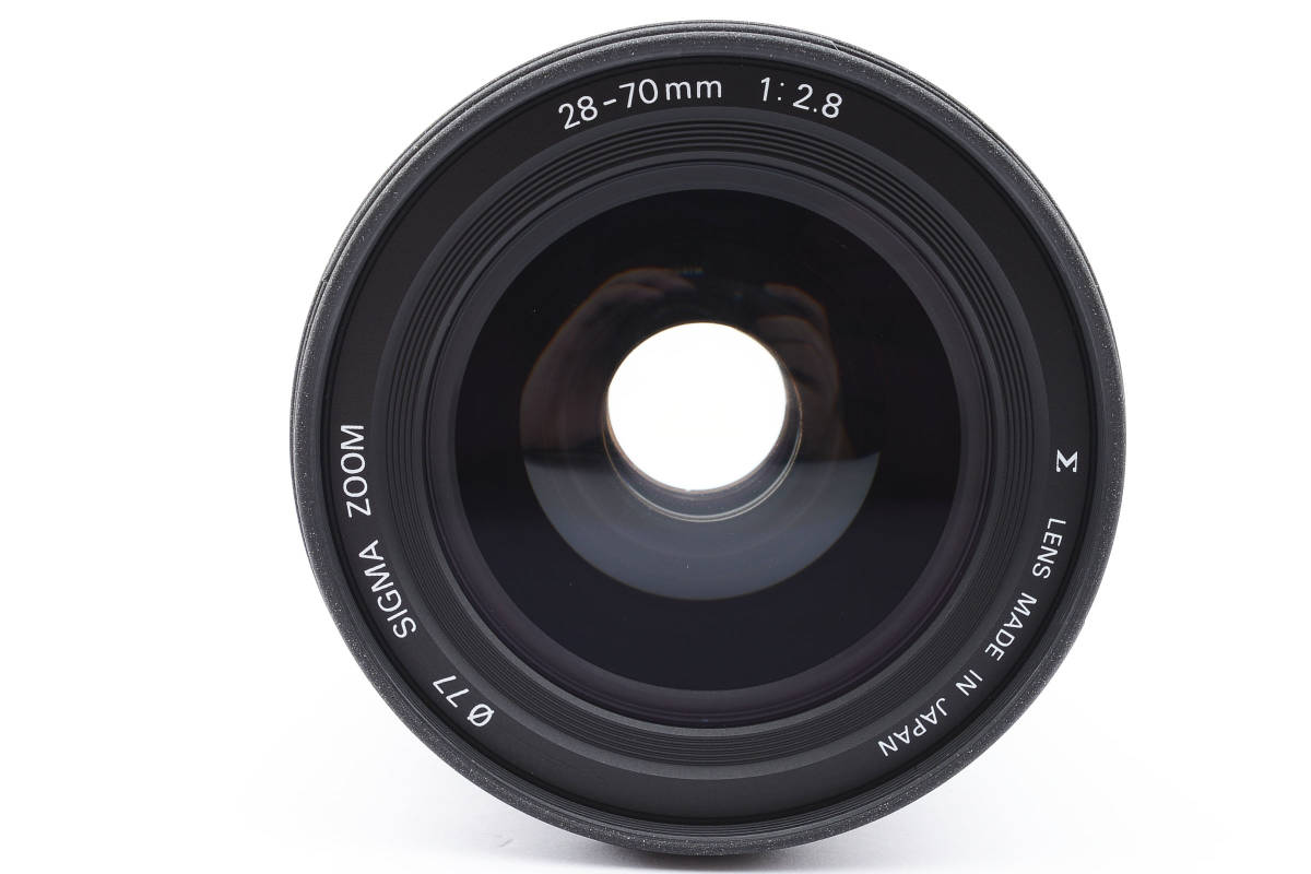 【良品】ニコン用 SIGMA EX Zoom 28-70mm f/2.8 D Aspherical AF Lens for Nikon F オートフォーカス 6400_画像2
