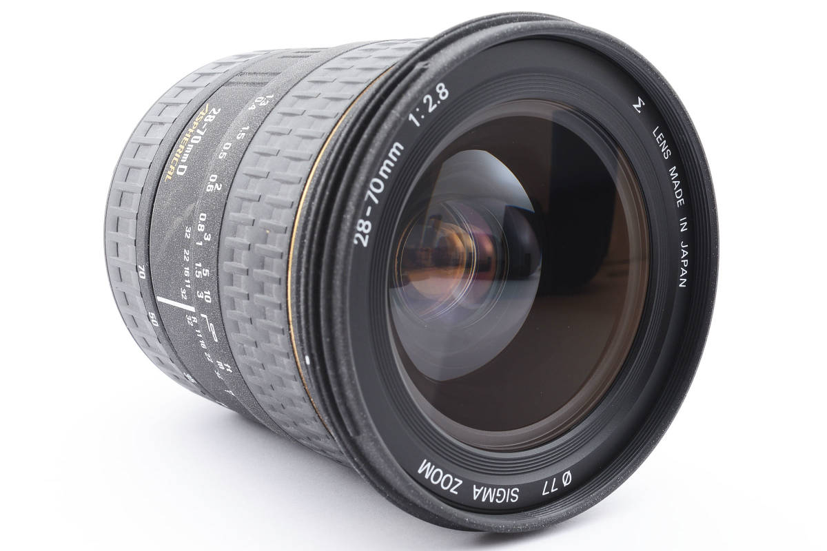 【良品】ニコン用 SIGMA EX Zoom 28-70mm f/2.8 D Aspherical AF Lens for Nikon F オートフォーカス 6400_画像3
