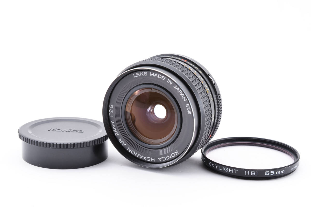 春夏新作 AR Hexanon Konica 【良品】コニカ 24mm 1795 マニュアル