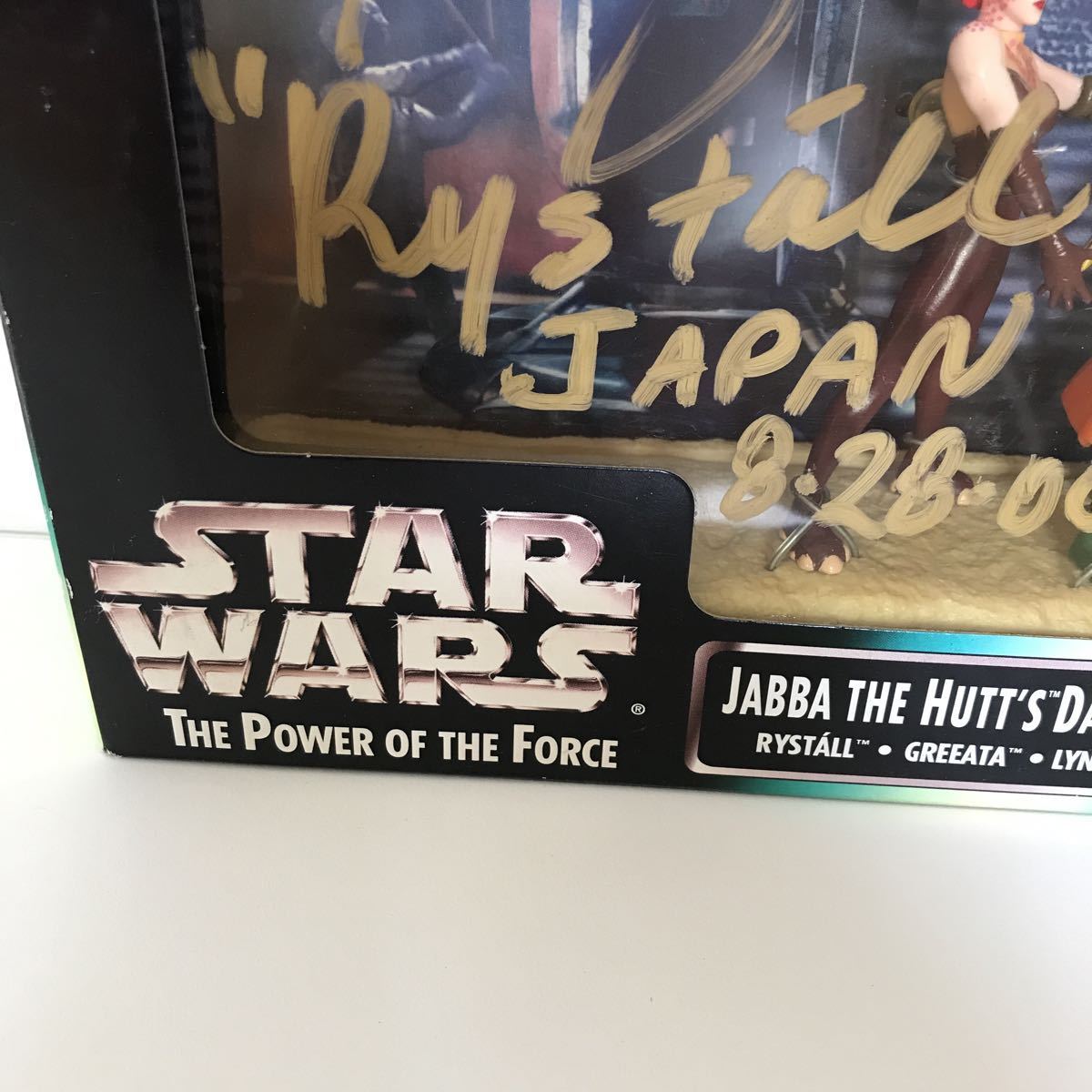 激レア 直筆サイン リスタール・サント スターウォーズ ジャバ・ザ・ハット ダンサーズ JABBA THE HUTT'S DANCERS RYSTALL GREEATA LYN MEの画像4