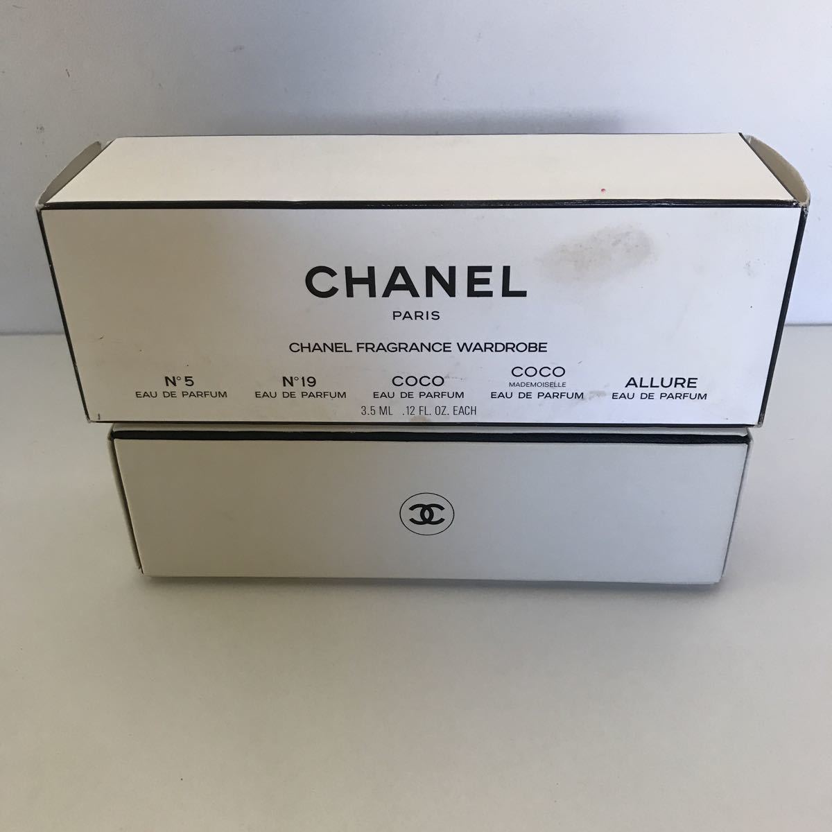  unused goods CHANEL Chanel Mini bottle perfume 5 piece set No.5 No.19 here Pal fam Allure mado moa zeru fragrance Mini perfume 3.5ml