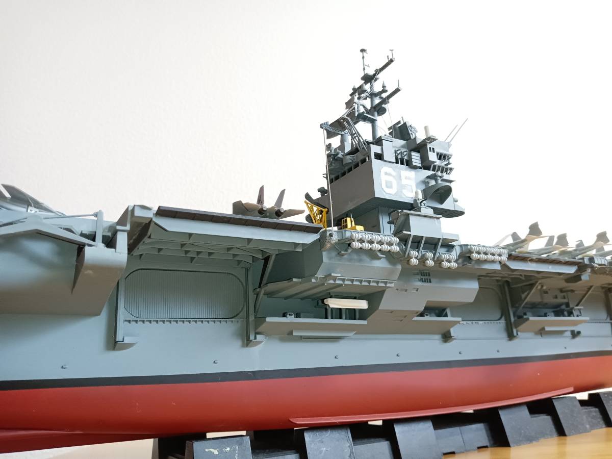完成品 1/350 タミヤ模型 ☆ エンタープライズ ビッグE アメリカ 完成品 1/350 タミヤ模型 ☆ エンタープライズ ビッグE アメリカ