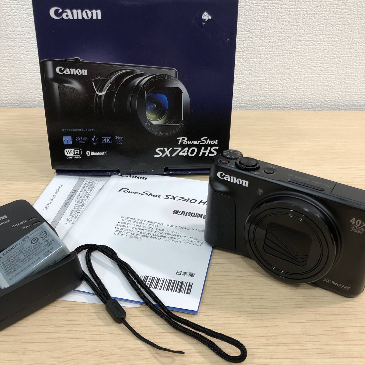 2022A/W新作☆送料無料】 PowerShot キャノン Canon 美品 SX740 パワー