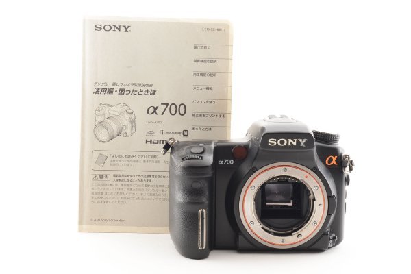 特別送料無料！】 ADS2285☆ 美品 バッテリー付き DSLR-A700 ボディ