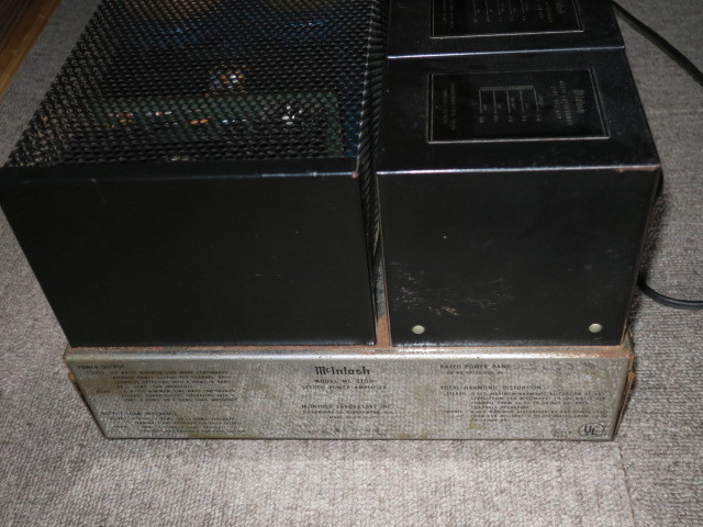  maintenance goods Mcintosh MC2100 power amplifier Macintosh MC2105 MC275