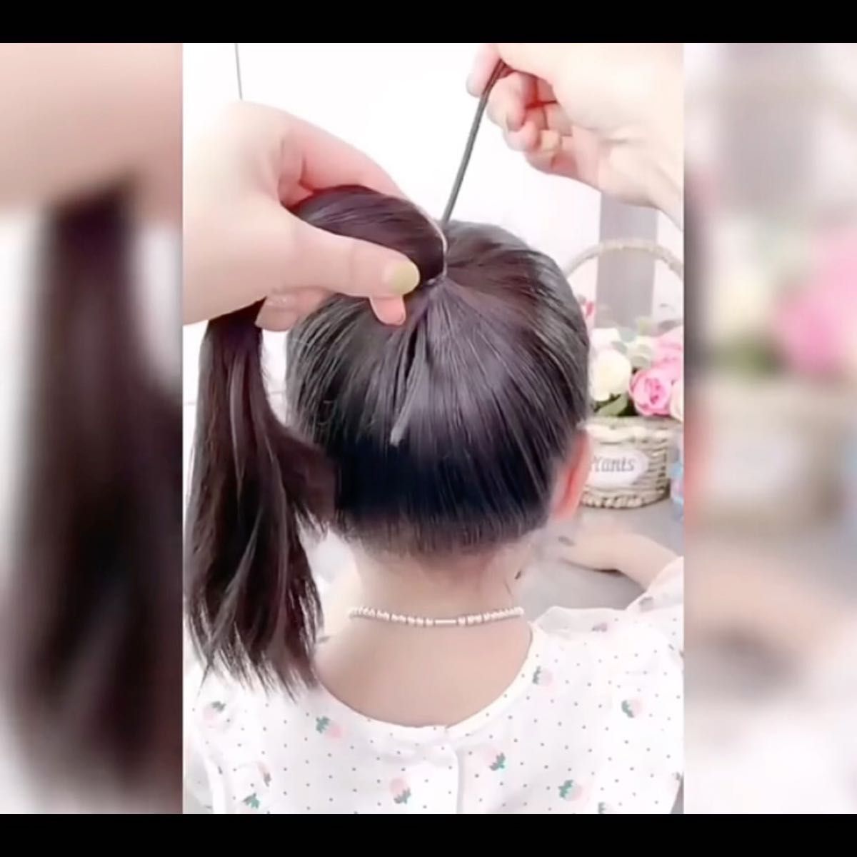 レディースヘアアクセサリー　お団子用　ヘアアクセサリーシニヨンメーカー 花 卒業式 かんざし 浴衣 和装髪飾り 成人式