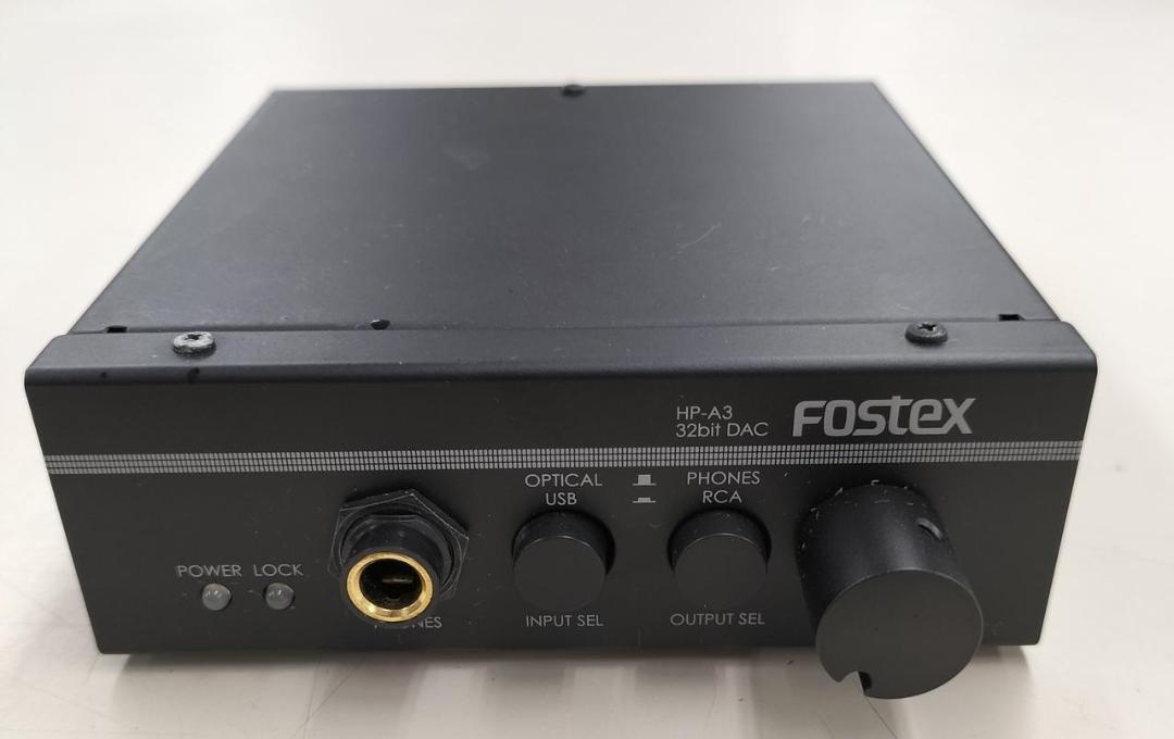 訳あり】 ☆状態良☆FOSTEX ハイレゾ対応 HP-A3 ヘッドホンアンプ