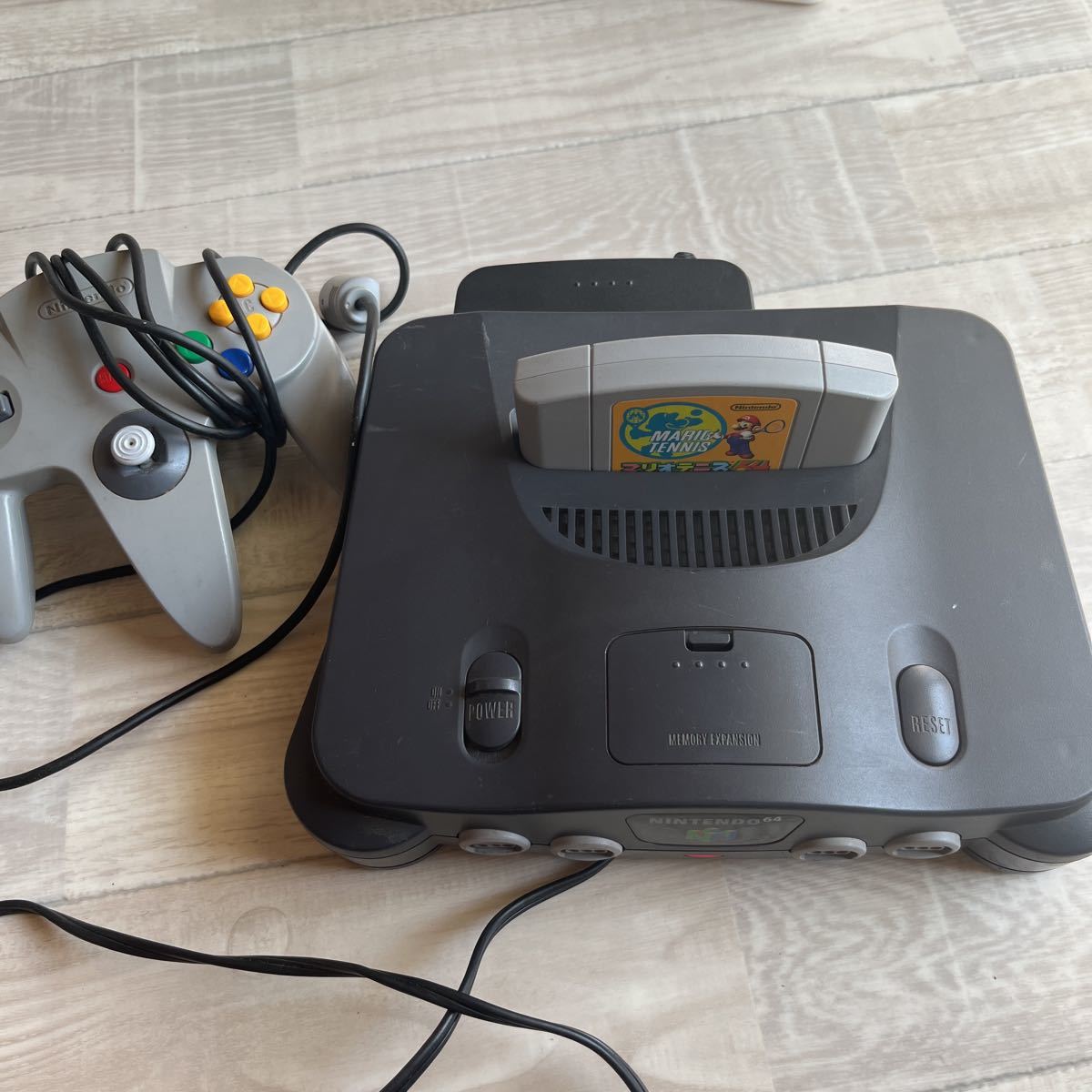 NINTENDO64 任天堂 NUS-001(JPN) カセット付き_画像1