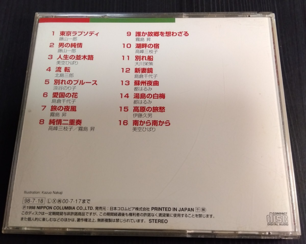 オールスター年代別流行歌　昭和10年代　東京ラプソディ_画像4