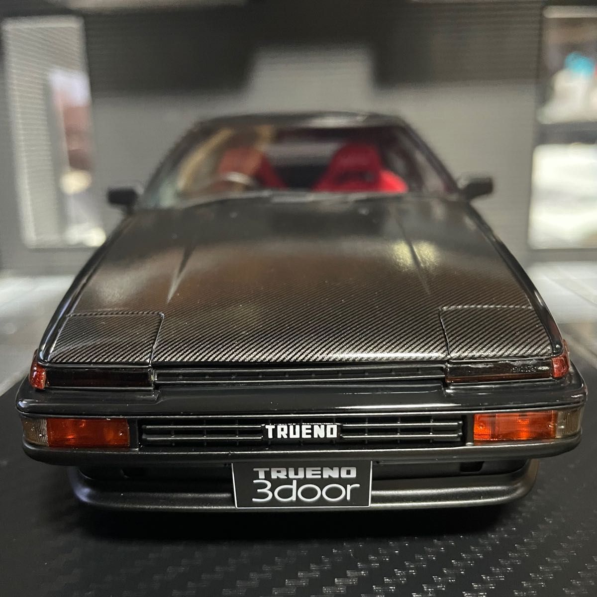 激レア！未展示品 イグニッションモデル1/18トレノAE86 3-Door GTVブラック