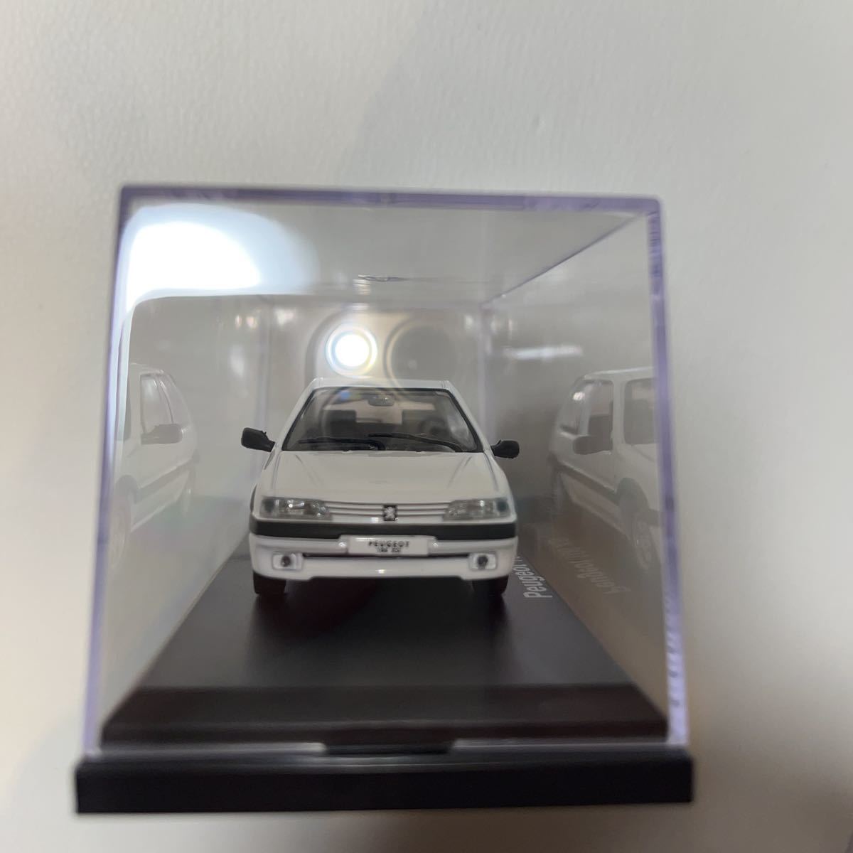 レア　レトロ　アシェット 1/43 プジョー 106 XSi 1993 国産名車コレクション ノレブ　ミニカー　カラーサンプル_画像2