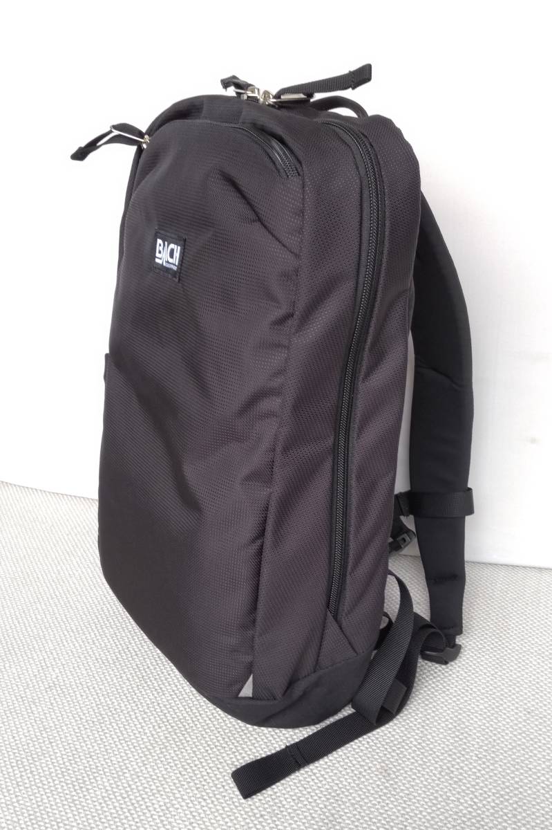 ★極美品★ BACH BICYCULE15 バッハ バイシクル 15 バックパック BLK デイパック リュック 自転車通勤 通学_画像3